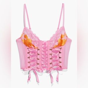 Savage X Fenty “Lace’d up strappy cami”